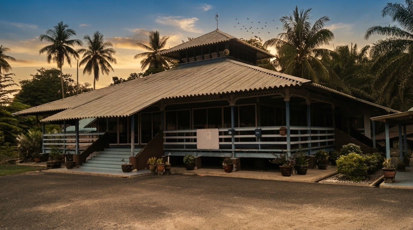 MASJID KAMPUNG SERENGKAM in Pahang