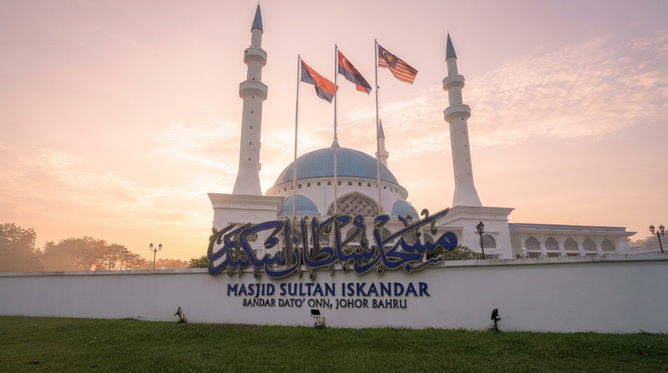 MASJID SULTAN ISKANDAR BANDAR DATO ONN in Johor
